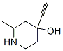 4-Piperidinol, 4-ethynyl-2-methyl-(9ci) Structure,66493-36-5Structure