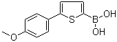 (5-(4-Methoxy phenyl)thiophen-2-yl)boronic acid Structure,666861-29-6Structure