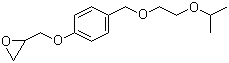 2-[[4-[[2-(1-Methylethoxy)ethoxy]methyl]phenoxy]methyl]-oxirane Structure,66722-57-4Structure