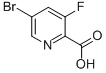 5-Bromo-3-fluoropicolinic acid Structure,669066-91-5Structure