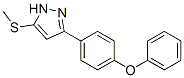 5-(Methylthio)-3-(4-phenoxyphenyl)-1H-pyrazole Structure,671754-10-2Structure