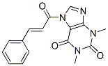 1H-purine-2,6-dione, 3,7-dihydro-1,3-dimethyl-7-(1-oxo-3-phenyl-2-propenyl)-(9ci) Structure,67317-65-1Structure