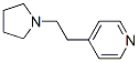 4-(2-Tetrahydro-1H-pyrrol-1-ylethyl)pyridine Structure,67580-65-8Structure