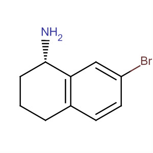 (S)-7-bromo-1,2,3,4-tetrahydro-naphthalen-1-ylamine Structure,676135-95-8Structure