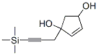 4-Cyclopentene-1,3-diol, 1-[3-(trimethylsilyl)-2-propynyl]-(9ci) Structure,678143-40-3Structure