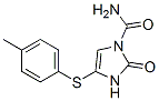 4-Imidazoline-1-carboxamide, 2-oxo-4-p-tolylthio-(7ci,8ci) Structure,6794-41-8Structure