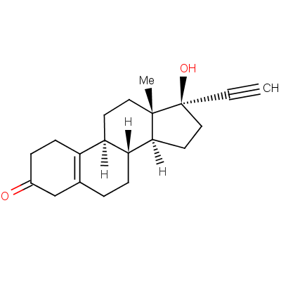 Norethynodrel Structure,68-23-5Structure