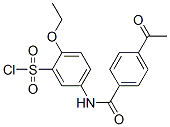 5-(4-Acetyl-benzoylamino)-2-ethoxy-benzenesulfonyl chloride Structure,680618-04-6Structure