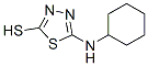 5-Cyclohexylamino-[1,3,4]thiadiazole-2-thiol Structure,68161-70-6Structure