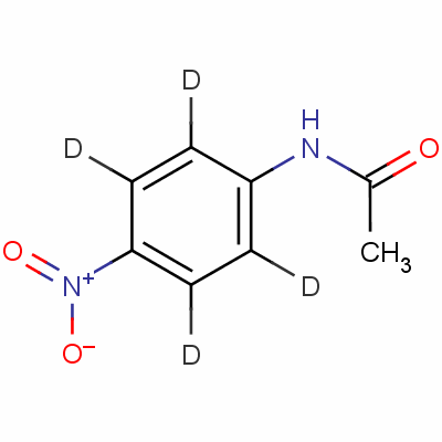 4’-Nitroacetanilide-2’,3’,5’,6’-d4 Structure,68239-25-8Structure