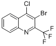 3-Bromo-4-chloro-2-(trifluoromethyl)quinoline Structure,683274-52-4Structure