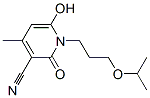 1-Isoproxypropyl-1,2-dihydro-6-hydroxy-4-methyl-2-oxo-3-pyridinecarbonitrile Structure,68612-94-2Structure