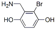 1,4-Benzenediol, 2-(aminomethyl)-3-bromo-(9ci) Structure,687607-67-6Structure