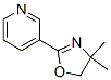 4,5-Dihydro-4,4-dimethyl-2-(3-pyridyl)oxazole Structure,68981-86-2Structure