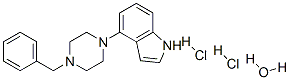 4-(4-Benzylpiperazino)-1H-indole dihydrochloride monohydrate Structure,690632-86-1Structure