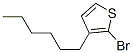 2-Bromo-3-hexylthiophene Structure,69249-61-2Structure