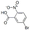 5-Bromo-2-nitro-benzoic acid Structure,6950-43-2Structure