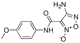 1,2,5-Oxadiazole-3-carboxamide,4-amino-n-(4-methoxyphenyl)-,2-oxide(9ci) Structure,696607-68-8Structure