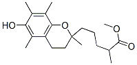 5-(6-Hydroxy-2,5,7,8-tetramethyl-chroman-2-yl)-2-methyl-pentanoic acid methyl ester Structure,7047-69-0Structure