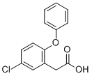 5-Chloro-2-phenoxyphenylacetic acid Structure,70958-20-2Structure