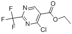 Ethyl 4-chloro-2-(trifluoromethyl)pyrimidine-5-carboxylate Structure,720-01-4Structure