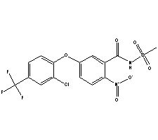 Fomesafen Structure,72178-02-0Structure