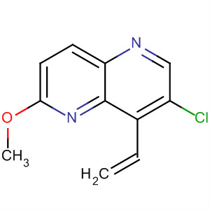 7-Chloro-8-ethenyl-2-(methyloxy)-1,5-naphthyridine Structure,724787-25-1Structure