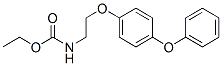 Carbamic acid, N-[2-(4-phenoxyphenoxy)ethyl]-, ethyl ester Structure,72490-01-8Structure