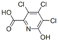 3,4,5-Trichloro-6-hydroxypyridine-2-carboxylic acid Structure,73455-14-8Structure