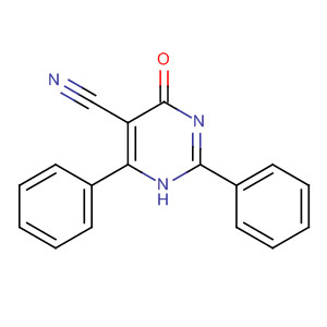 1,6-Dihydro-6-oxo-2,4-diphenyl-5-pyrimidinecarbonitrile Structure,737-54-2Structure