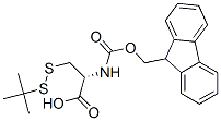 Fmoc-Cys(StBu)-OH Structure,73724-43-3Structure