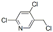 2,4-Dichloro-5-(chloromethyl)-pyridine Structure,73998-96-6Structure