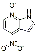 1H-Pyrrolo[2,3-b]pyridine, 4-nitro-, 7-oxide Structure,74420-06-7Structure