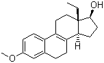 13-Ethyl-3-methoxygona-1,3,5(10),8-tetraen-17beta-ol Structure,7443-72-3Structure