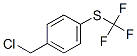 4-(Trifluoromethylthio)benzyl chloride Structure,74483-45-7Structure