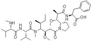 Monomethylauristatin f Structure,745017-94-1Structure