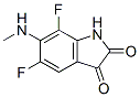 1H-indole-2,3-dione, 5,7-difluoro-6-(methylamino)-(9ci) Structure,749240-87-7Structure