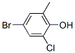 4-Bromo-2-chloro-6-methylphenol Structure,7530-27-0Structure