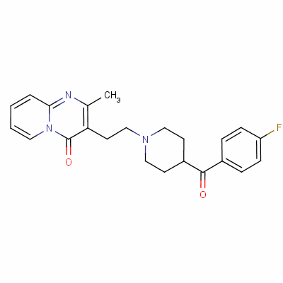 3-[2-[4-(4-Fluorobenzoyl)-1-piperidinyl]-ethyl]-2-methyl-4h-pyrido[1,2-a]pyrimidin-4-one Structure,75444-65-4Structure