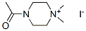 4-Acetyl-1,1-dimethylpiperazinium iodide Structure,75667-84-4Structure