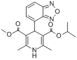 Isradipine Structure,75695-93-1Structure