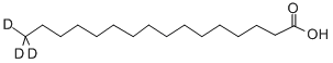 Hexadecanoic-16,16,16-d3 acid Structure,75736-53-7Structure