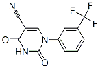 5-Cyano-1-[3-(trifluoromethyl)phenyl]uracil Structure,75838-24-3Structure