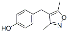 4-[(3,5-Dimethyl-4-isoxazolyl)methyl]benzenol Structure,75999-06-3Structure