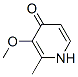 3-Methoxy-2-methyl-4-(1H)pyridone Structure,76015-11-7Structure