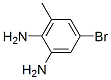 5-Bromo-3-methyl-benzene-1,2-diamine Structure,76153-06-5Structure