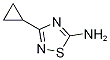 3-Cyclopropyl-1,2,4-thiadiazol-5-amine Structure,762272-35-5Structure