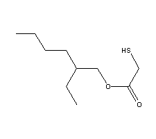 2-Ethylhexyl mercaptoacetate Structure,7659-86-1Structure