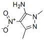 5-Amino-1,3-dimethyl-4-nitropyrazole Structure,76689-64-0Structure