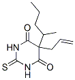 5-Allyl-5-[1-methylbutyl]-2-thiobarbituric acid Structure,77-27-0Structure